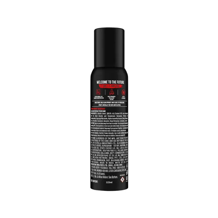 Body spray Signature Intense perfume Axe - 122 ml