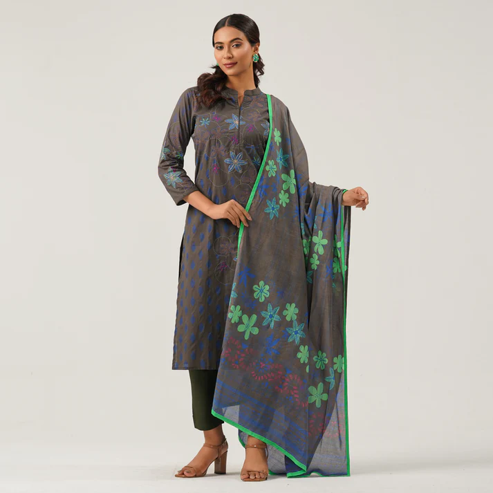 Womens Olive Three Piece Set