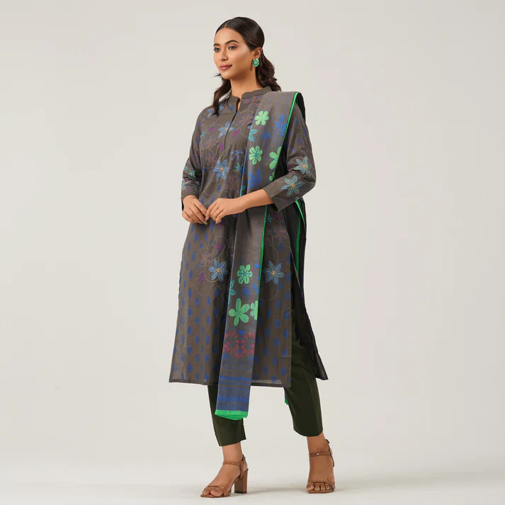 Womens Olive Three Piece Set
